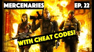Mercenaries - NICE HELICOPTER - Cheat Codes - Episode 22