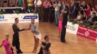 Pavel Zvychaynyy - Marina Sergeeva. Jive. GOC Stuttgart 2012. Grand Slam Latin