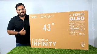 Acer v Series QLed Tv 43 Inch Review | Acer 43 Inch Tv | Acer Tv New Lauch | Acer V Series Tv 43 ''