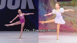 Cry - Everleigh Rose (Maddie Ziegler’s Dance Moms Solo) Edit