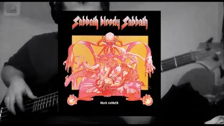 Black Sabbath - Sabbra Cadabra (bass cover + tabs in description)