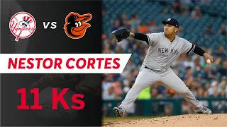 Nestor Cortes Jr Double Digit Ks. Nasty | Orioles vs Yankees