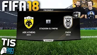 ΑΕΚ - ΠΑΟΚ | 5/11/2017 - FIFA 18 ⚽️ ΕΠΟΣ!