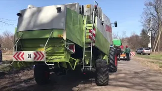 Доставили клієнту комбайн Claas Lexion 440 (Чернігівська обл.)