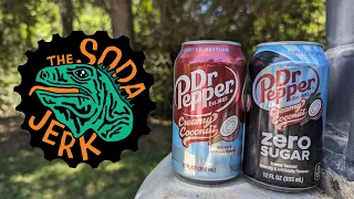 Dr Pepper Creamy Coconut and Zero Sugar