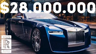 This INSANE Top 10 About The MOST LUXURY 28 Million Dollar Rolls Royce Boat Tail