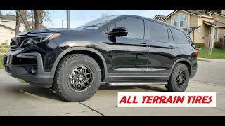 2019 Honda Pilot - New Wheels & All Terrain Tires 265/70/17