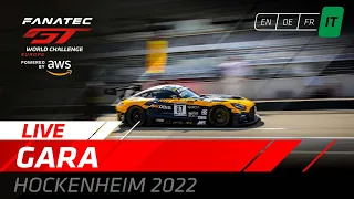 LIVE | Gara | Hockenheim | Fanatec GT World Challenge Europe Powered by AWS 2022 (Italian)