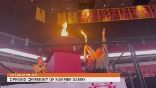 Opening Ceremonies for Special Olympics Iowa Summer Games