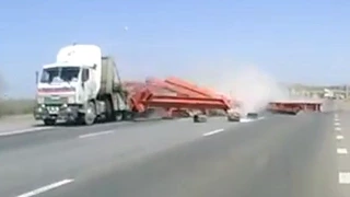 Truck Crash Compilation 2014 (Part 2)