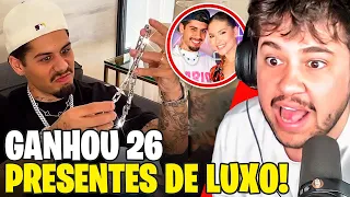 VIRGÍNIA DEU 26 PRESENTES NO ANIVERSÁRIO DO ZÉ FELIPE! 😱 - REACT