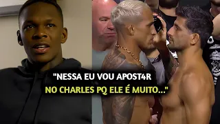 OLHA O QUE ELE FALOU! Adesanya FEZ SUA PREVISÃO pra LUTA entre Charles Oliveira X Dariush no UFC 289