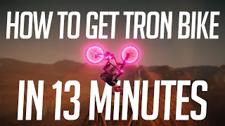 How To Get A Tron Bike And Tron Gear | Descenders (Lux Bike Lux Trails)