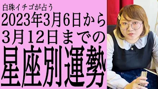 ★忖度なし★2023年3月6日〜3月12日の星座別の運勢★運気を上げるアドバイスつき★