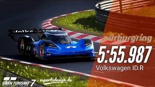 Gran Turismo 7 - Volkswagen ID.R '19 - Nurburgring Nordschleife - [PS5] Electric Vehicle (ev) #GT7