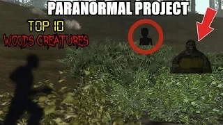 TOP 10 Woods Creatures Caught on Tape in GTA San Andreas - PARANORMAL PROJECT