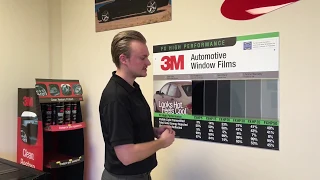 3M Automotive Window Film Options