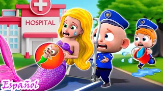 Rescatar a Sirena Embarazada 🚨🧜‍♀️ | Dibujos De Bebé Policía 👮 | NUEVO✨ Сanciones Para Niños