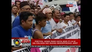 SONA: Piston, nagsagawa ng transport caravan bilang pagtutol sa jeepney modernization