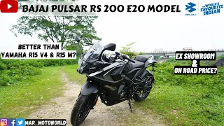 2023 Bajaj Pulsar RS 200 E20 Model Walkaround & Detailed Ride Review.|Worth Buying in 2023???