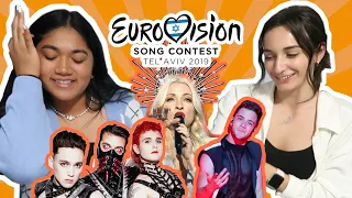 Canadians React to EUROVISION 2019 (Iceland, Australia, Switzerland, + MORE)