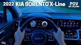 2022 Kia Sorento X-Line - POV Evening Drive [0-60]