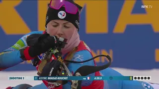 Biathlon World Cup 21-22, Race 2, Ostersund, Women Sprint (Norwegian commentary)