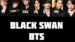 Black swan - 방탄소년단 (BTS) / • текст • перевод • кириллизация • 🦢🖤🦢