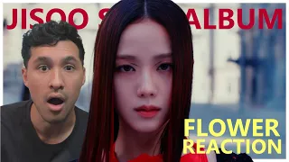 WHO IS JISOO? | JISOO - ‘꽃(FLOWER)’ M/V | REACTION!