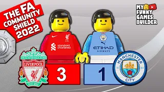 Liverpool vs Manchester City 3-1 • FA Community Shield 2022 🏆 Highlights & All Goals Lego Football