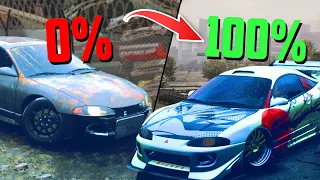 Can you Platinum Need for Speed Unbound with a single car ?