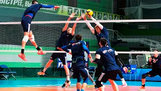 Crazy Warm Up | Attack in 3rd meter | Volleyball Club FAKEL | Highlights | HD