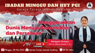 🔴[LIVE] IBADAH HARI MINGGU GEREJA TORAJA JEMAAT SUDIANG //28/05/2023