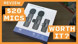 Let's Put These $20 Lavalier Wireless Mics to the Test! Maybesta Review