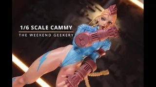 Cammy Street Fighter 1/6 Scale 3D Model by CA 3D Studios Printed with Anycubic Photon Mono