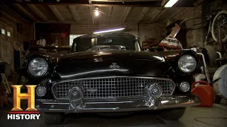 American Pickers: Rare '55 T-Bird in Vintage Ford Collection (Season 20) | Exclusive | History