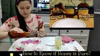Honey Purity Test