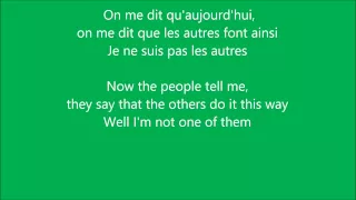 Celine Dion - Pour que tu m'aimes encore (with English lyrics in tune with song)