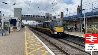 Trains at Newark Northgate (20/05/2024)