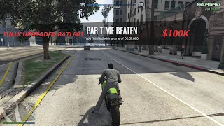 GTA 5 Online Time Trial With Fully Upgraded Bati 801 (Tongva Valley)