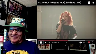 Neck Wrecking Fun!!  NEMOPHILA - Sieze The Fate (LIVE).. REACTION!!!