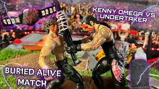 KENNY OMEGA VS THE UNDERTAKER BURIED ALIVE MATCH