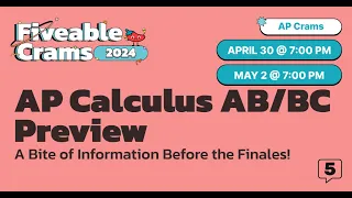 AP Calculus Preview 2