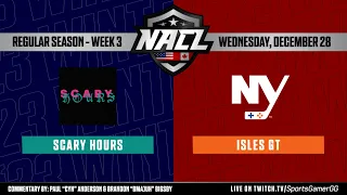 NACL Winter '23 HIGHLIGHTS | Scary Hours vs. Isles GT - NHL 23 EASHL 6s Gameplay