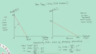 Ec 340 Course Video 9 Opportunity Cost in Autarky