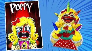 POPPY PLAYTIME CHAPTER 3 🐱 MAKING MISS DELIGHT STORY GAMING BOOK - Smiling Critters Squish