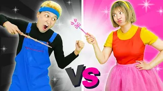 Pink VS Black Challenge Song 🖤💗 | Funny Kids Songs And Nursery Rhymes by Coco Froco