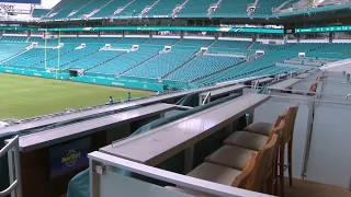 Hard Rock Stadium shows off new upgrades ahead of football season