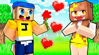 HOW I MET CRAZY FAN GIRL In Minecraft!