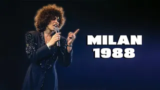 Whitney Houston | Saving All My Love For You | LIVE in Milan, Italy 6/12/1988 | Improved Audio